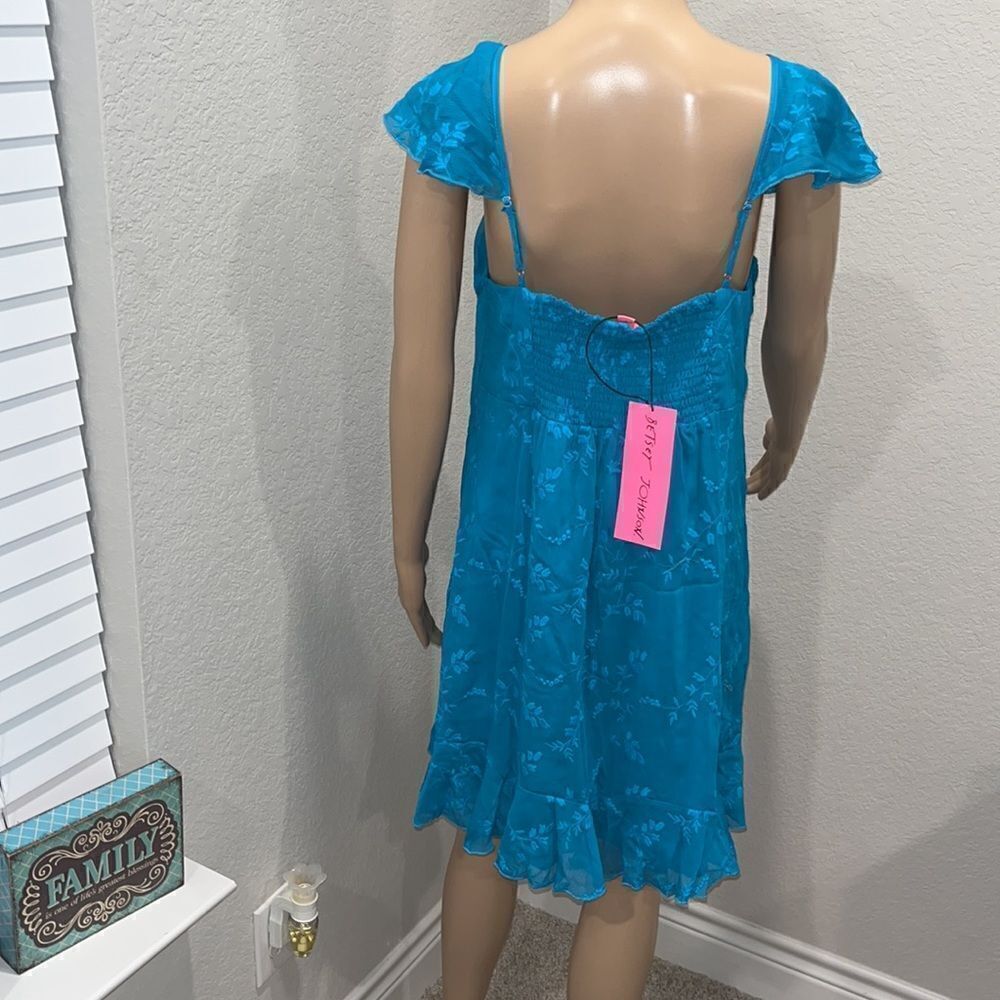 NWT-Betsey Johnson sexy summer flirty mini dress - Picture 2 of 7